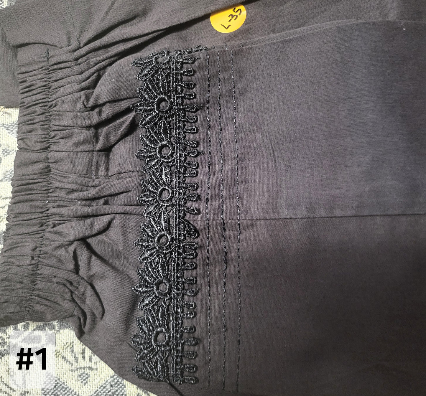 Multiple Designs Black Bottoms