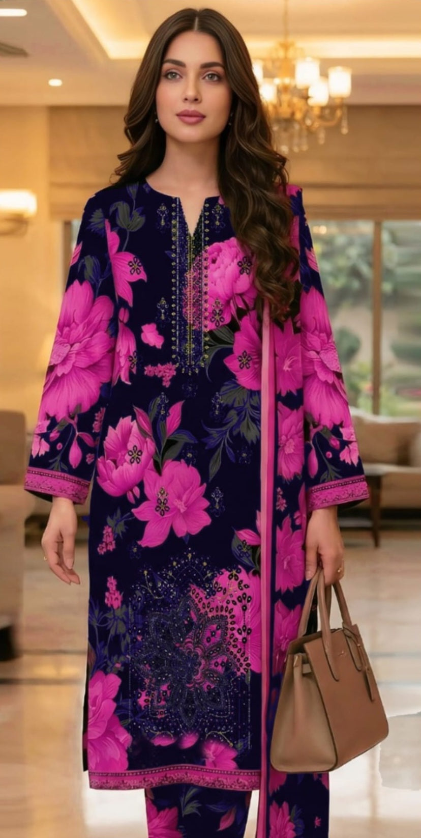 Cotton/Lawn 3pc Suit
