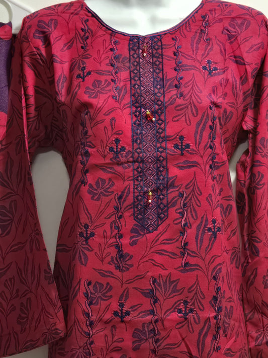 *Super Sale* Dhanak 3pc suit