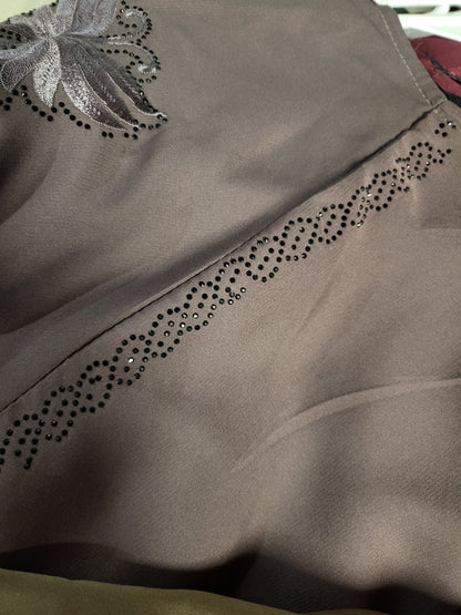 Embroidered Fancy Abaya