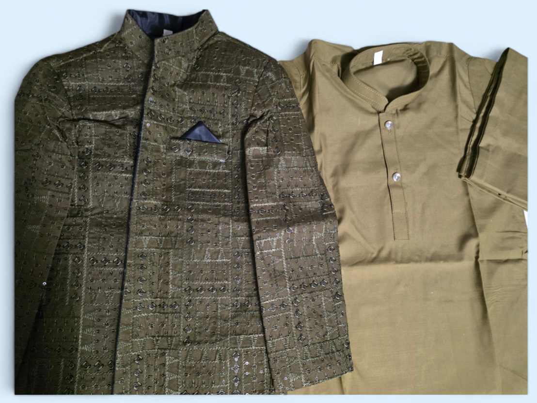Rajacoat Suit Set (3-4yrs)