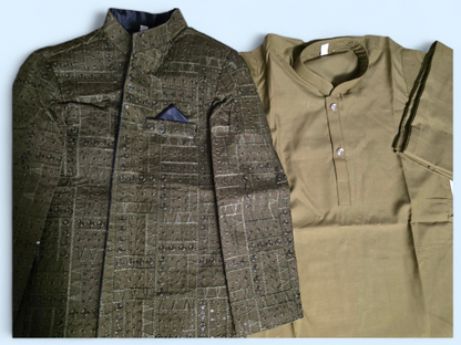 Rajacoat Suit Set (3-4yrs)