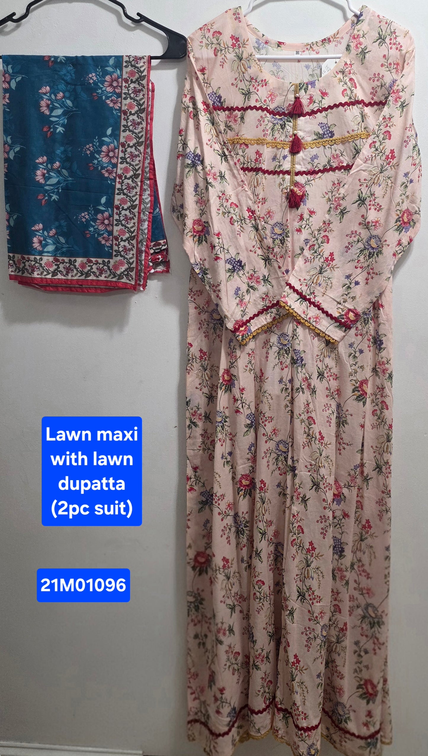 Lawn Maxi & Dupatta (2pc)