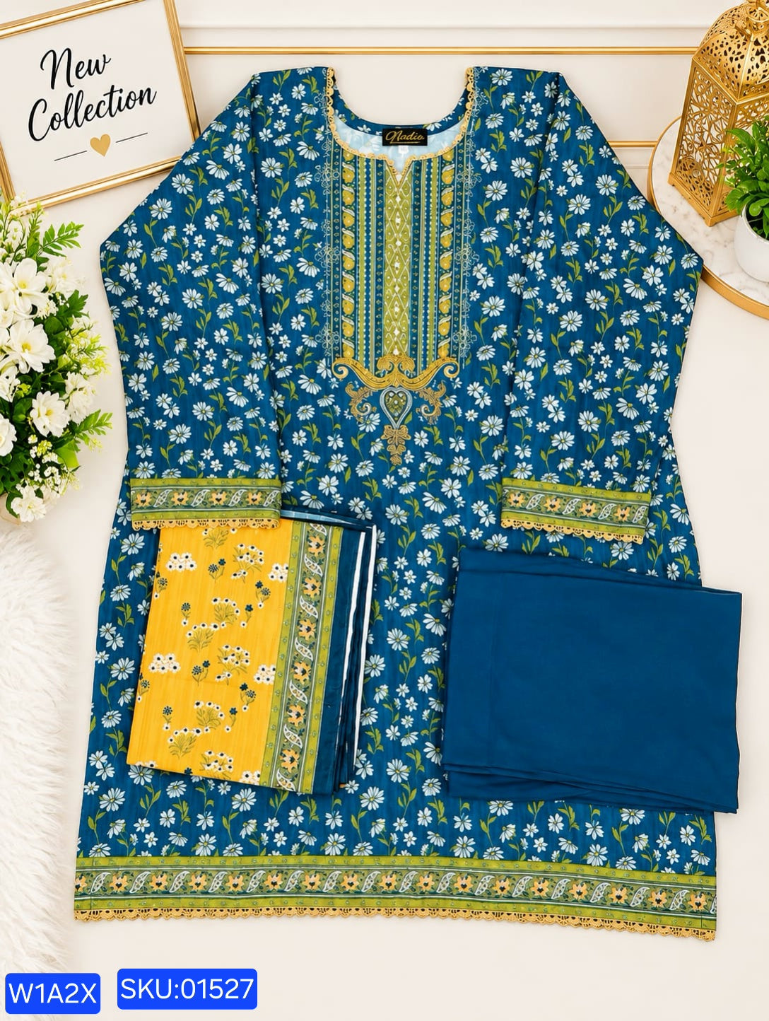 Doria Linen 3pc suit
