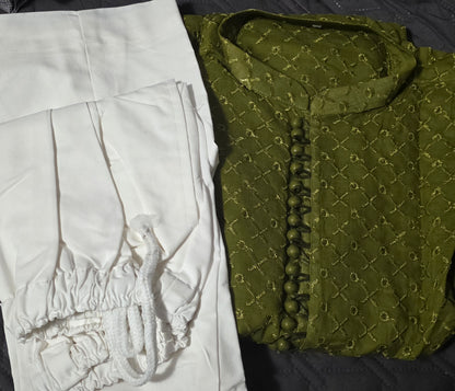 Chickenkari Shalwar Kameez