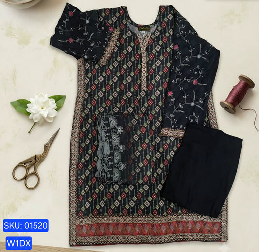 Chickenkari Linen 3pc suit