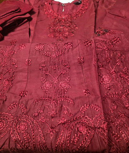 Girls Embroidered Suit (8-9yrs)