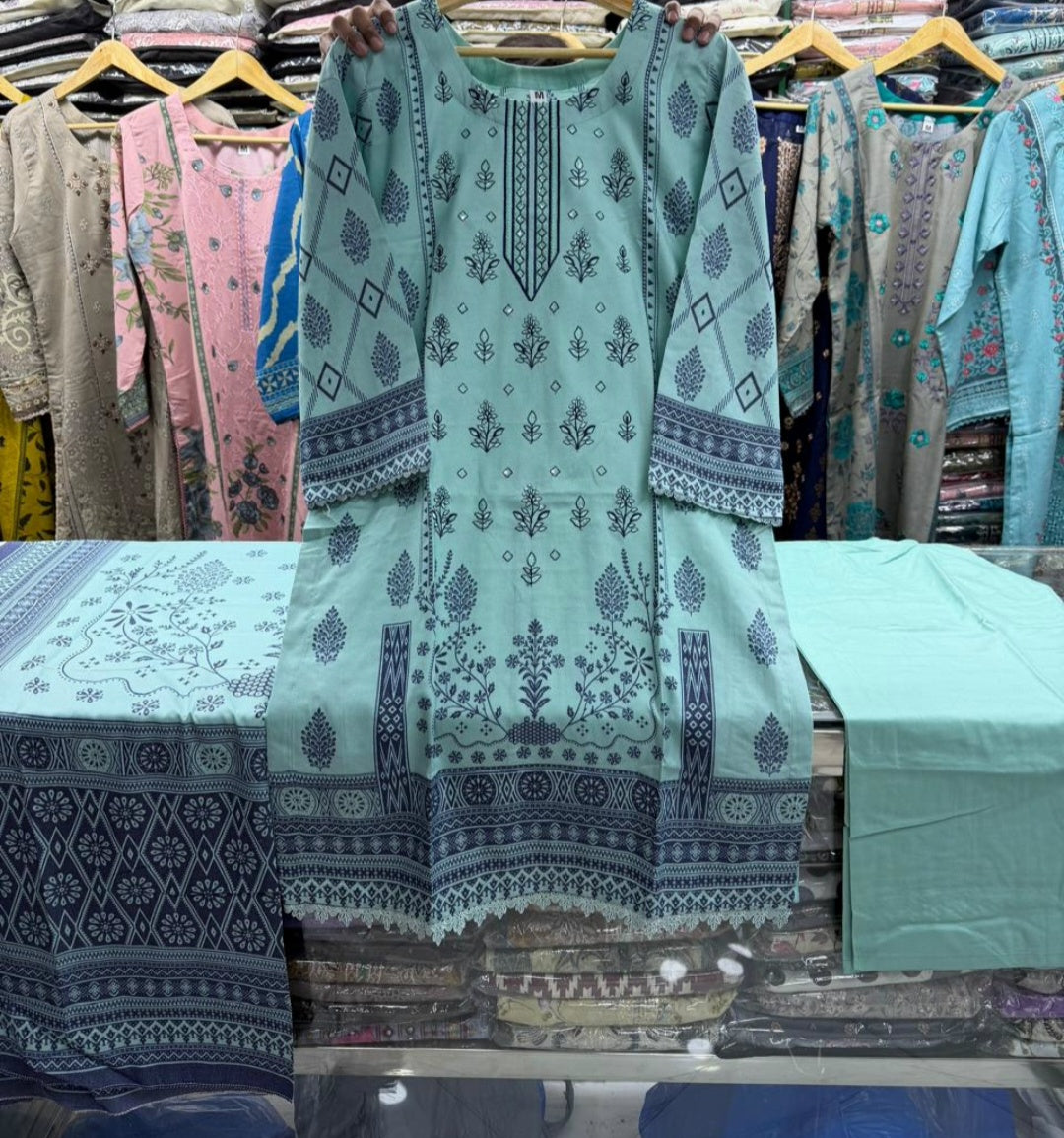 Dhanak 3pc suits