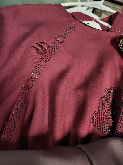 Embroidered Fancy Abaya