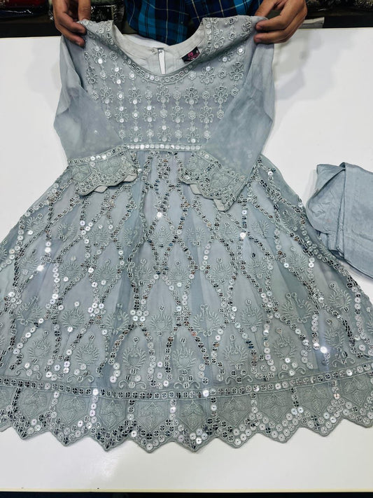 Girls Embroidered Suit (8-9yrs)