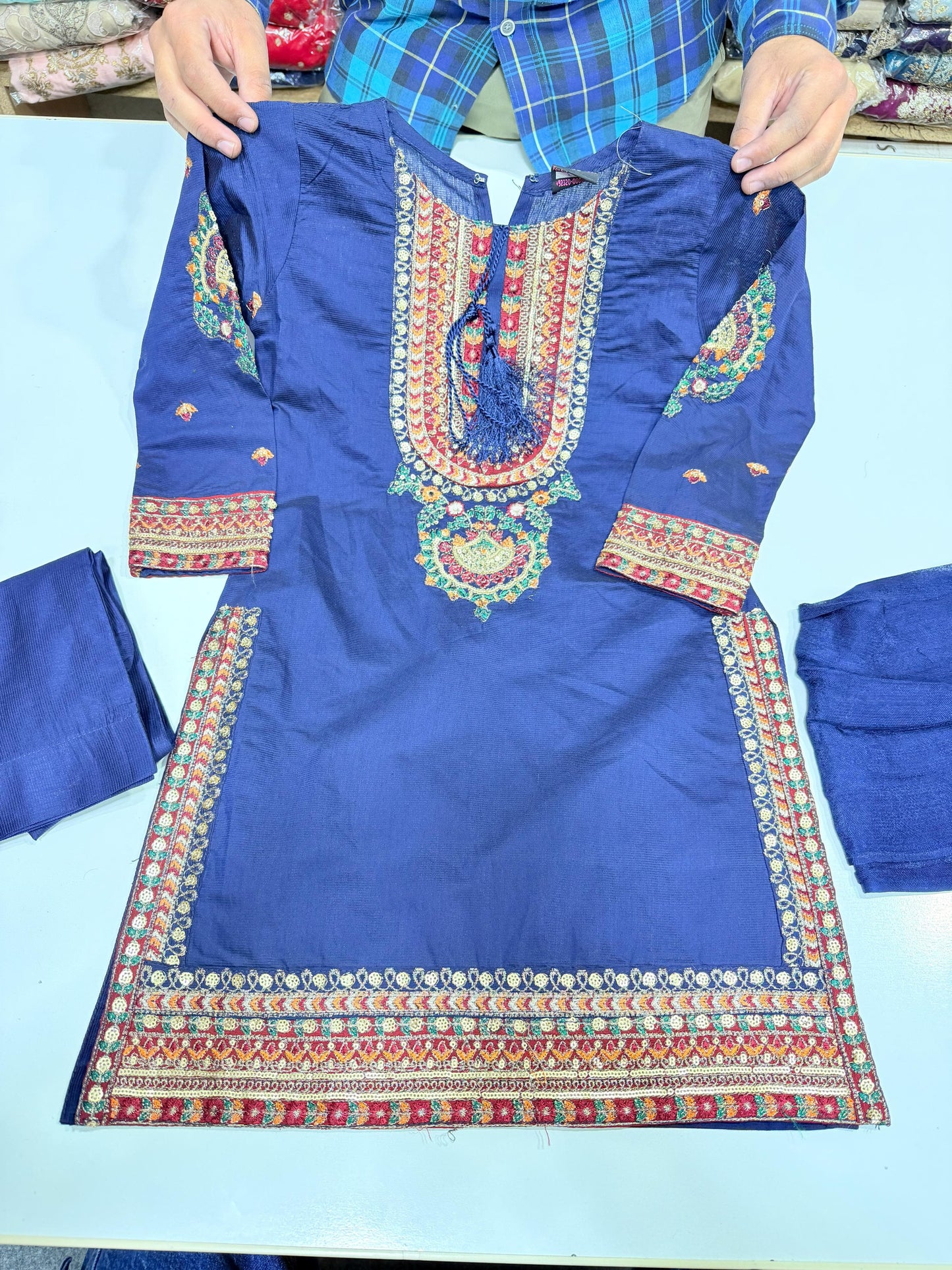 Girls Embroidered Suit (6-7yrs)