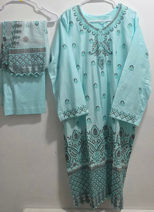 Lawn Embroidered 3pc Suit