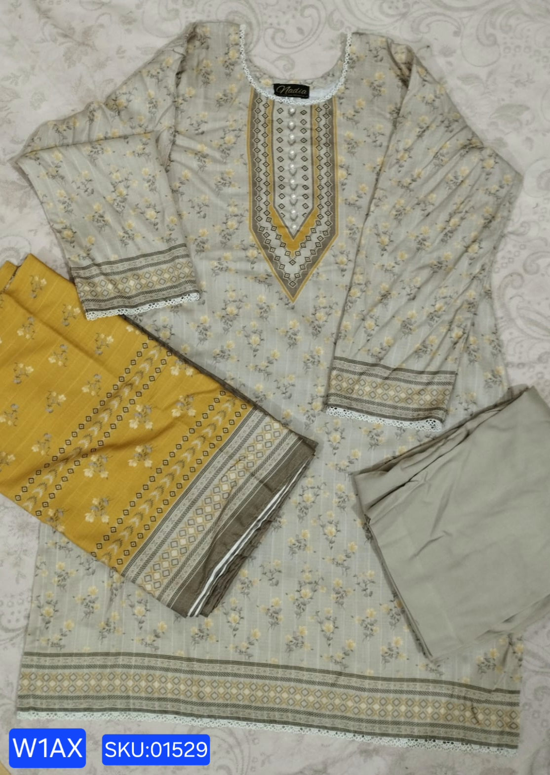 Doria Linen 3pc suit