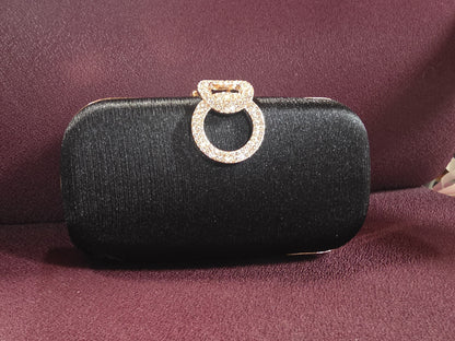 Black Fancy Clutch