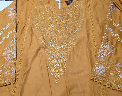 Girls Embroidered Suit (9-10yrs)