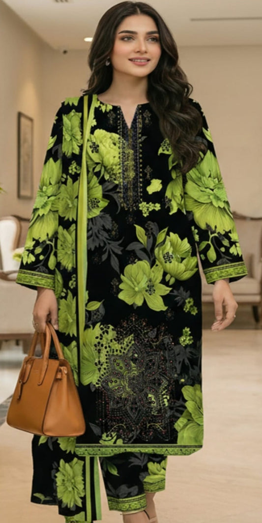 Cotton/Lawn 3pc Suit