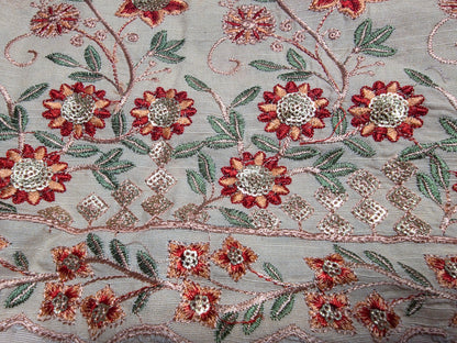 Embroidered Khaddar Cutwork 3pc Suit