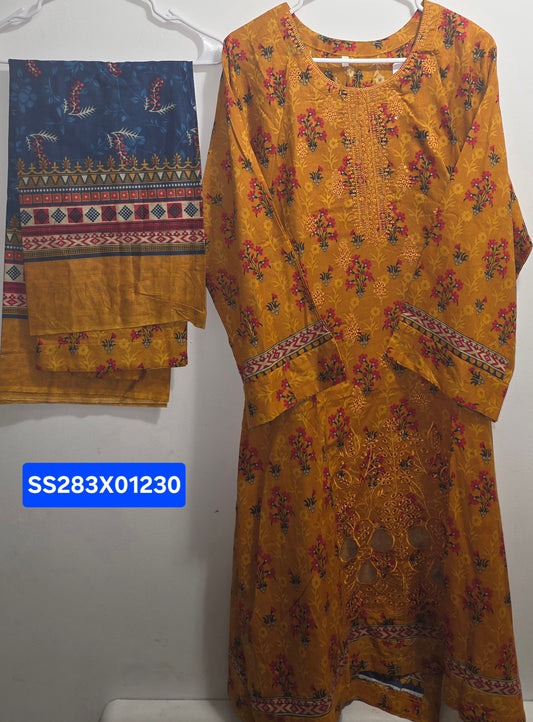 Cotton/Lawn 3pc Suit