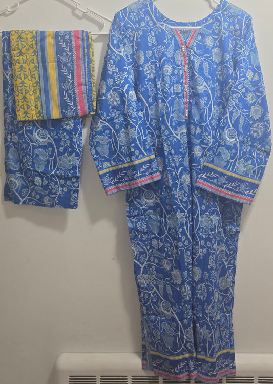 Lawn 3pc Suit