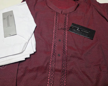 J. Men’s Embroidered Shalwar Kameez