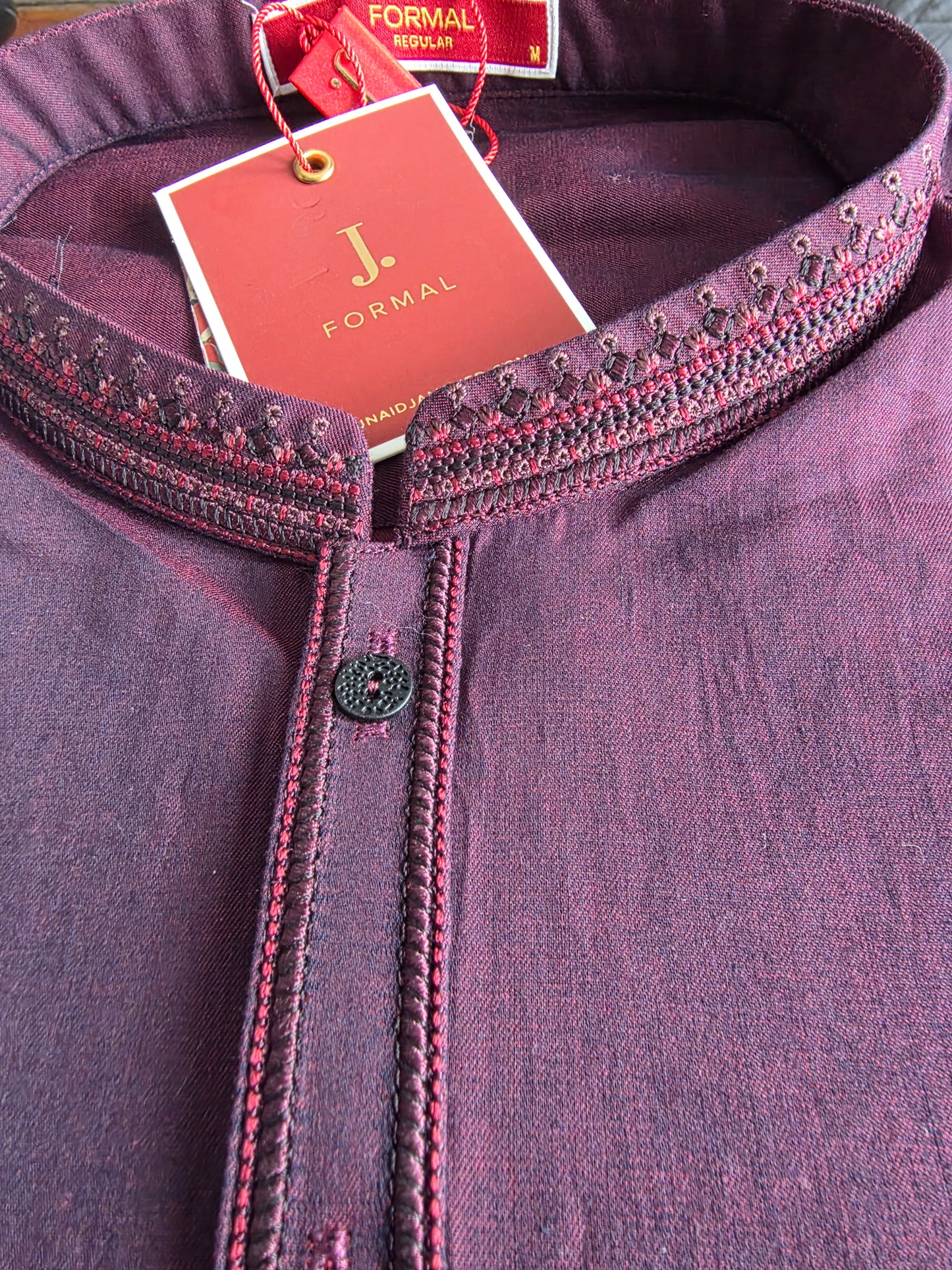 J. Men’s Embroidered Shalwar Kameez