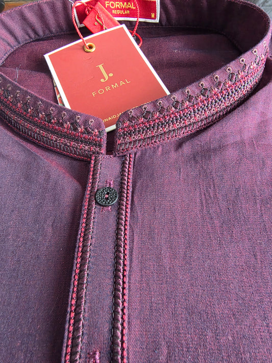 J. Men’s Embroidered Shalwar Kameez