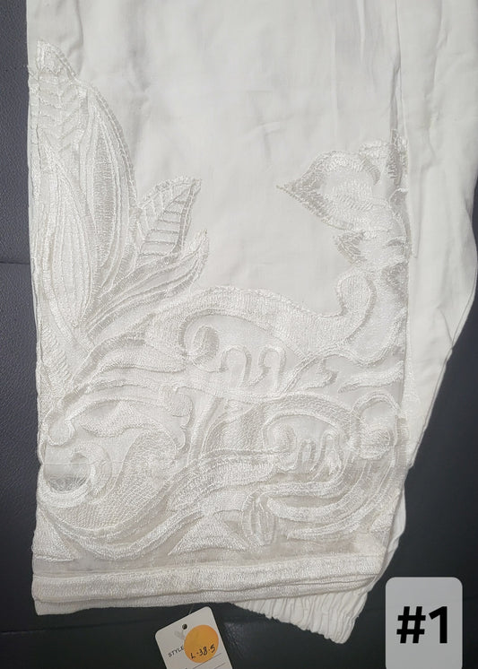 Multiple Designs White Bottoms (cotton)
