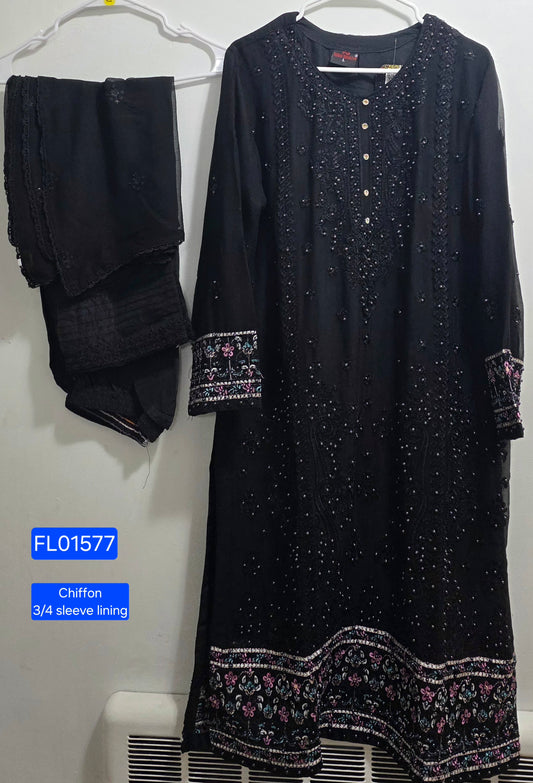 Chiffon Fancy Suit