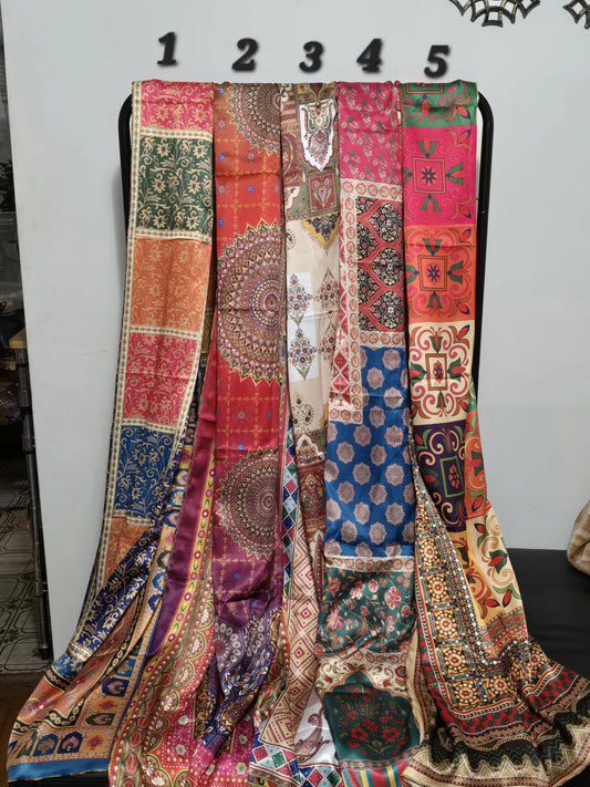 Silk Dupattas – Versatile & Elegant