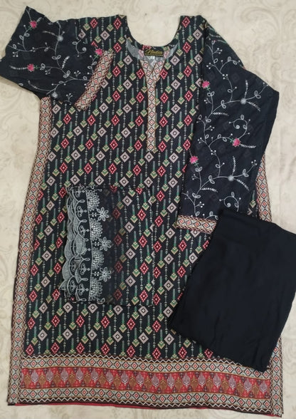 Chickenkari Linen 3pc suit