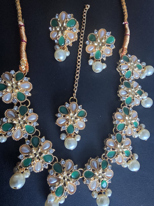 Necklace Set with Tikka