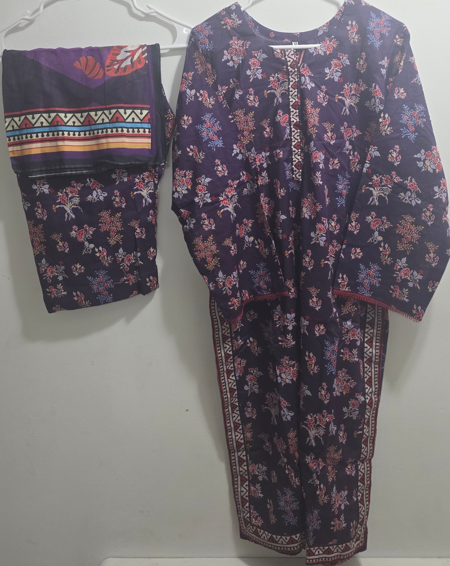 Lawn 3pc Suit