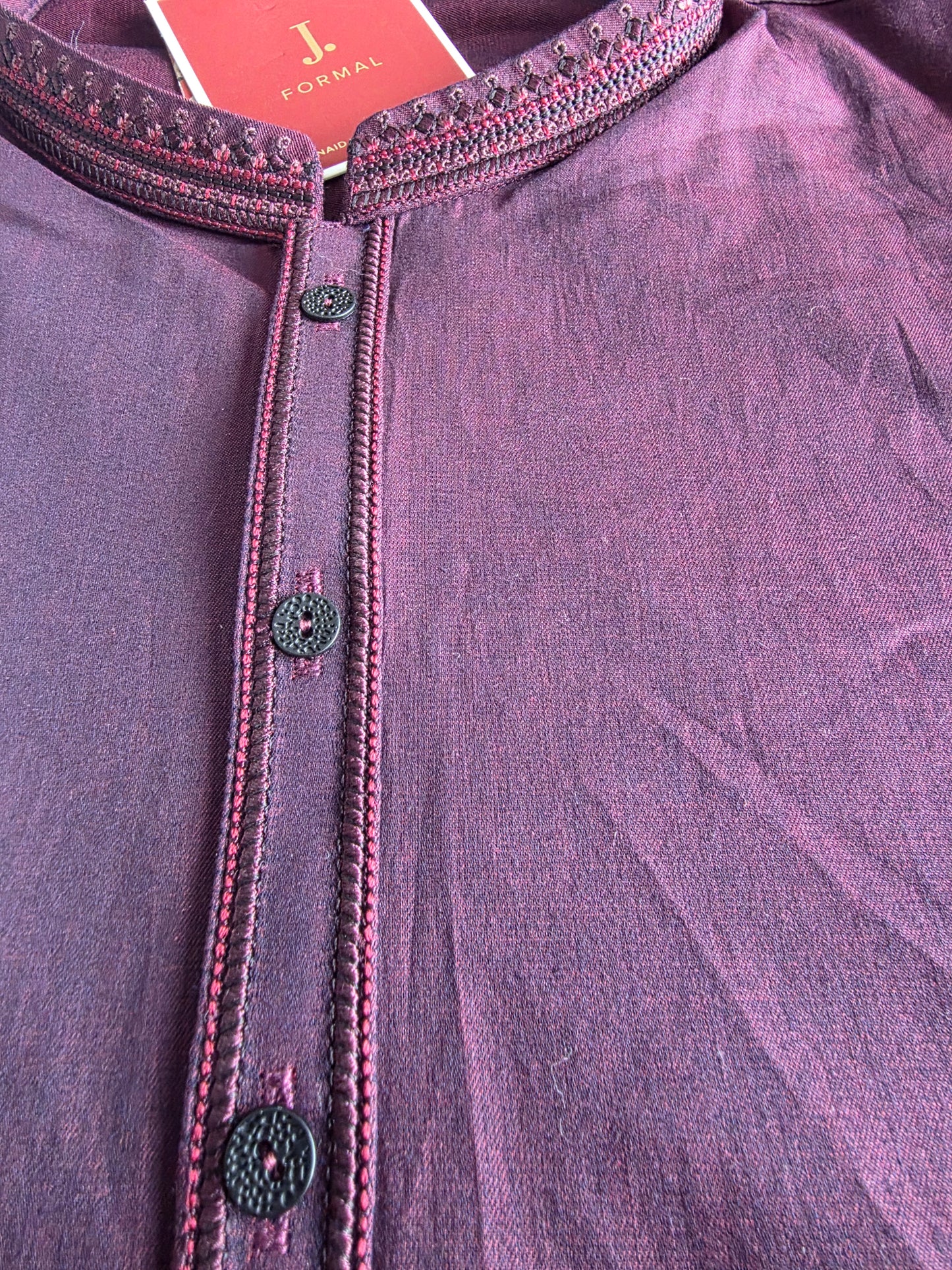 J. Men’s Embroidered Shalwar Kameez