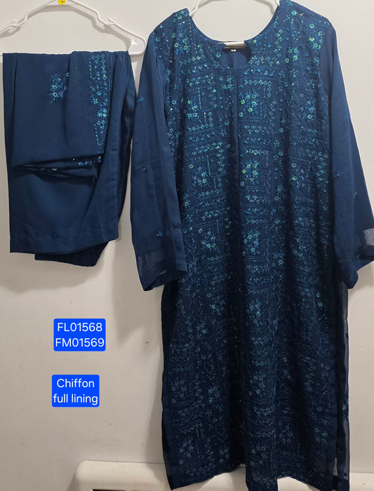 Chiffon Fancy Suit