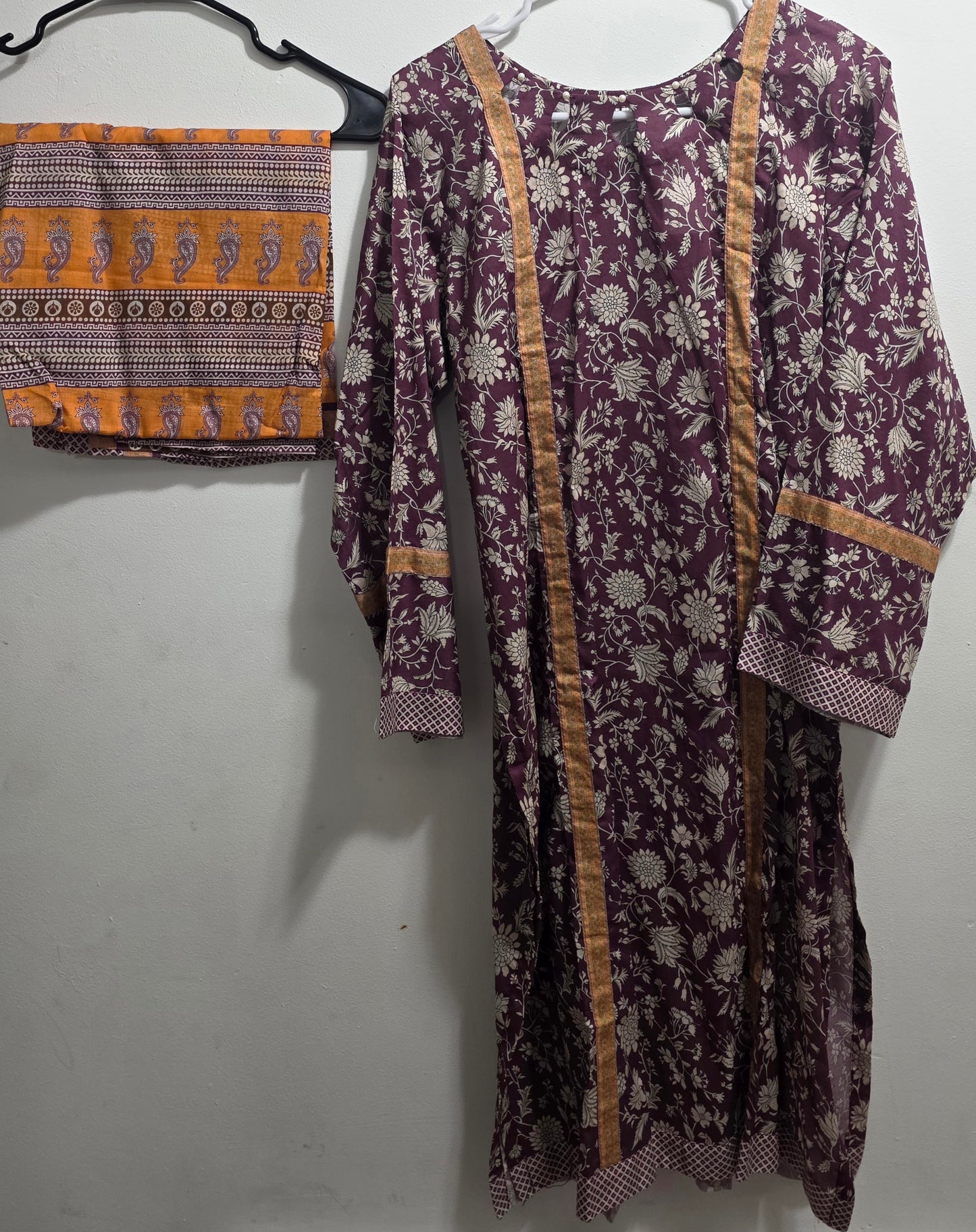 Lawn Shirt & Dupatta Set