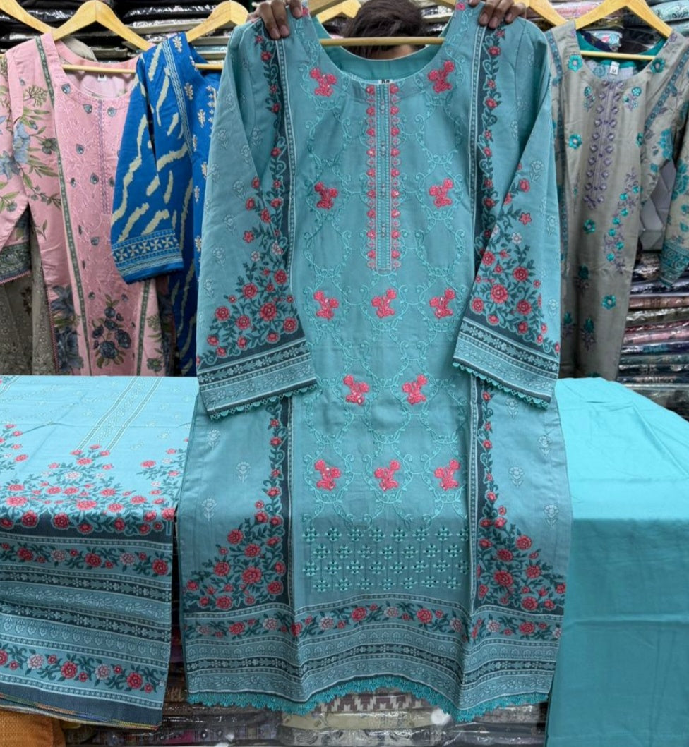 Dhanak 3pc suits