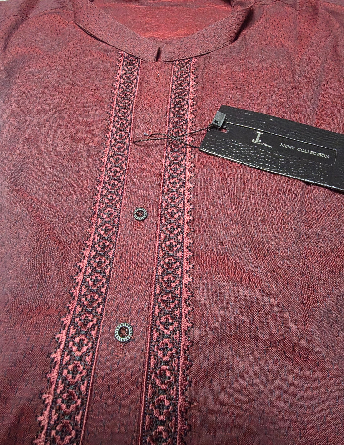 J. Men’s Embroidered Shalwar Kameez