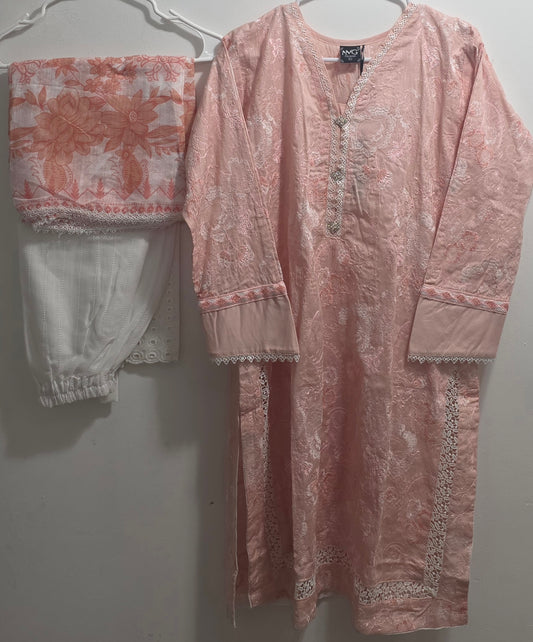 Lawn Embroidered 3pc Suit