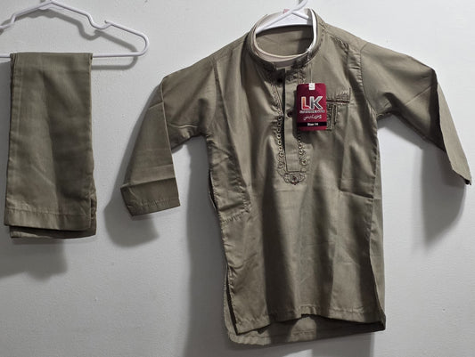 Toddler Embroidered Suit