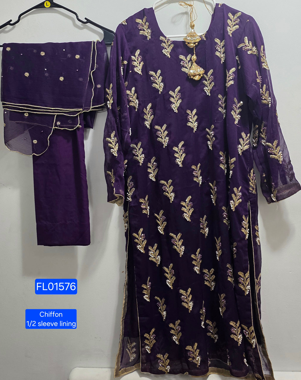 Chiffon Fancy Suit