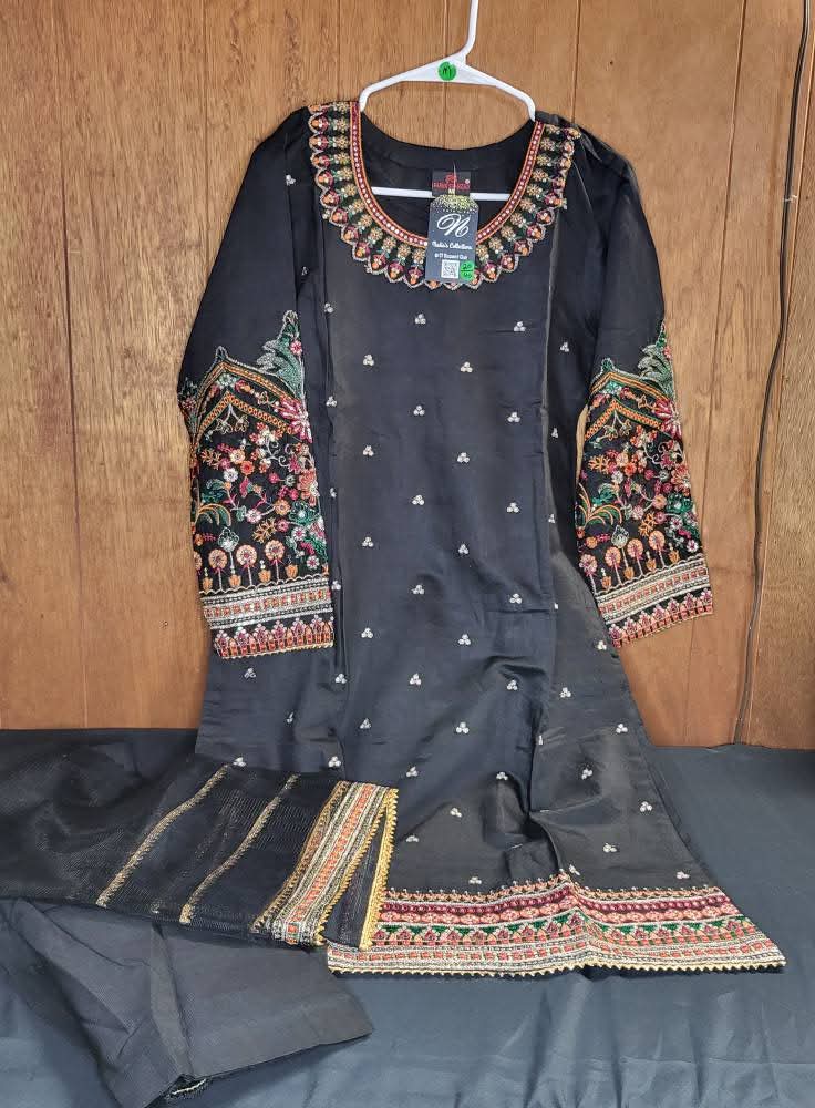 Khader Embroidered 3pc suits