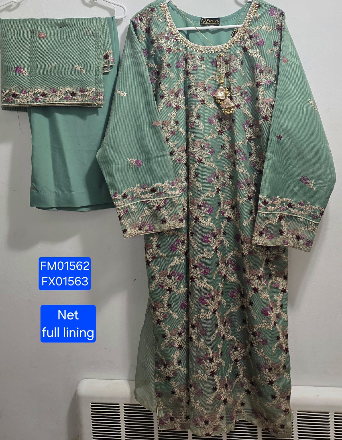 Khadi Net Fancy Suit