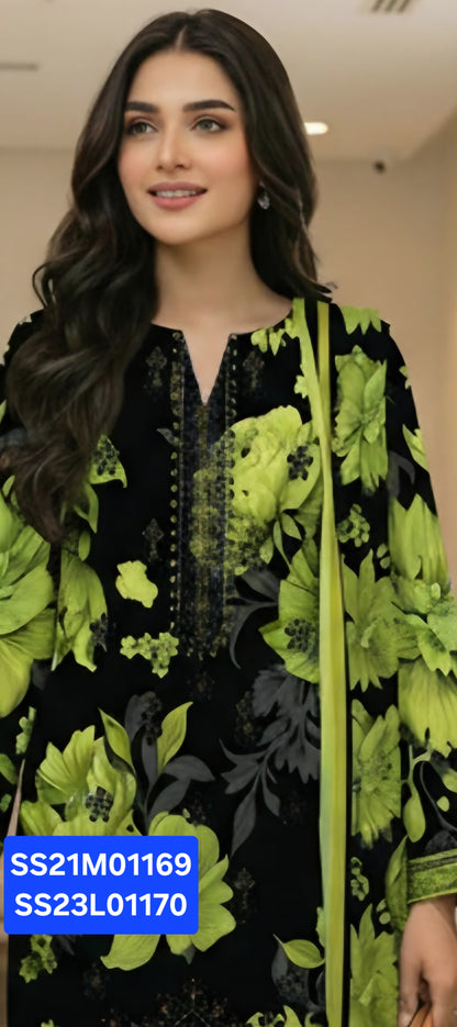 Cotton/Lawn 3pc Suit