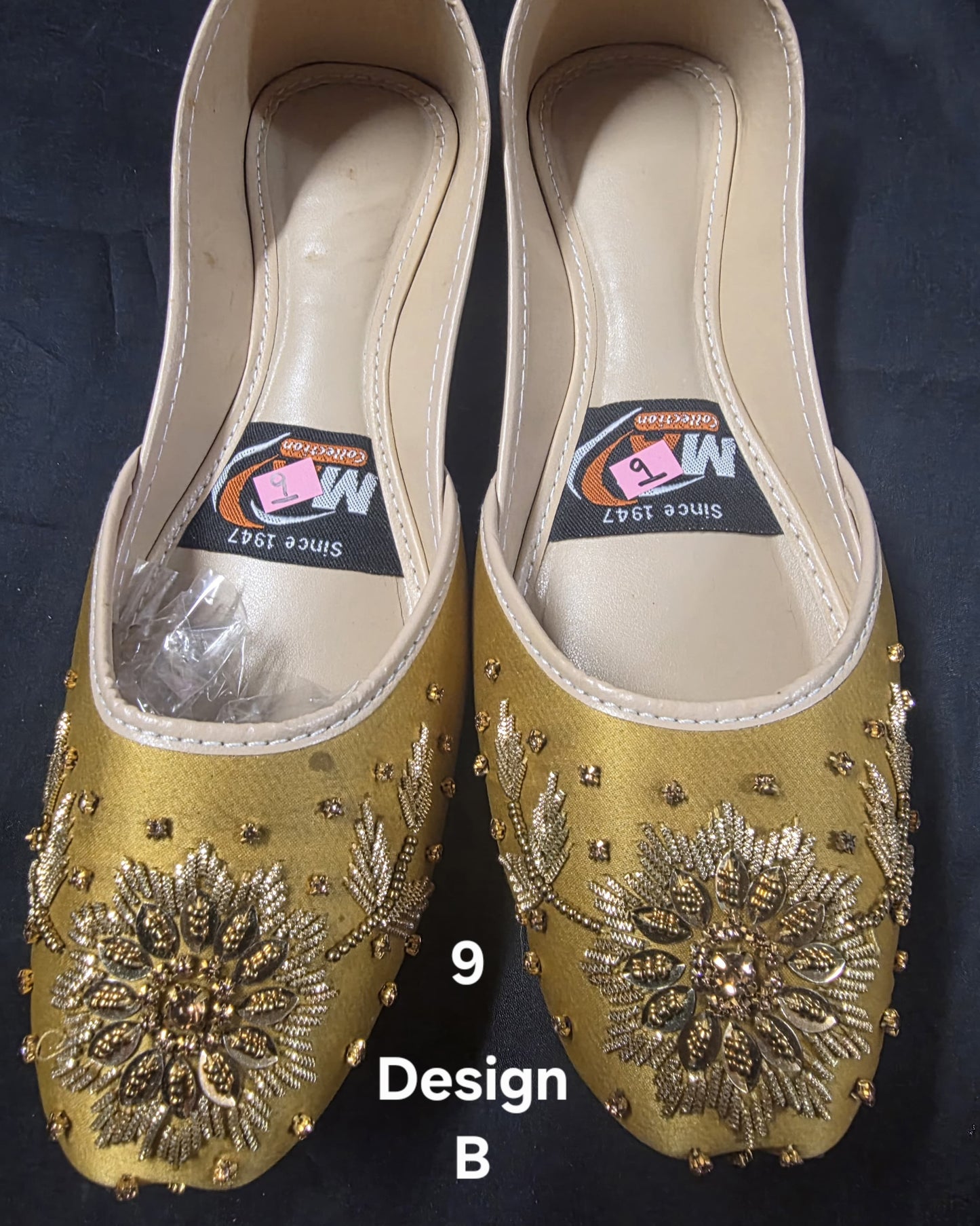 Multiple Designs of Khussa Size 9