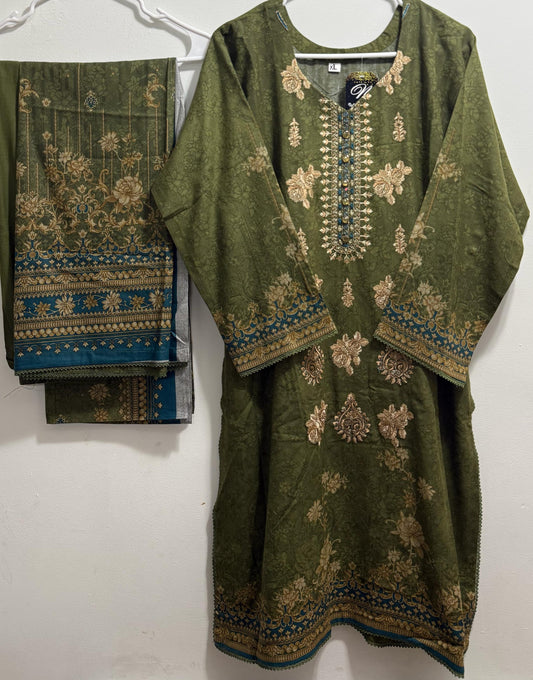 *Super Sale* Dhanak 3pc suit