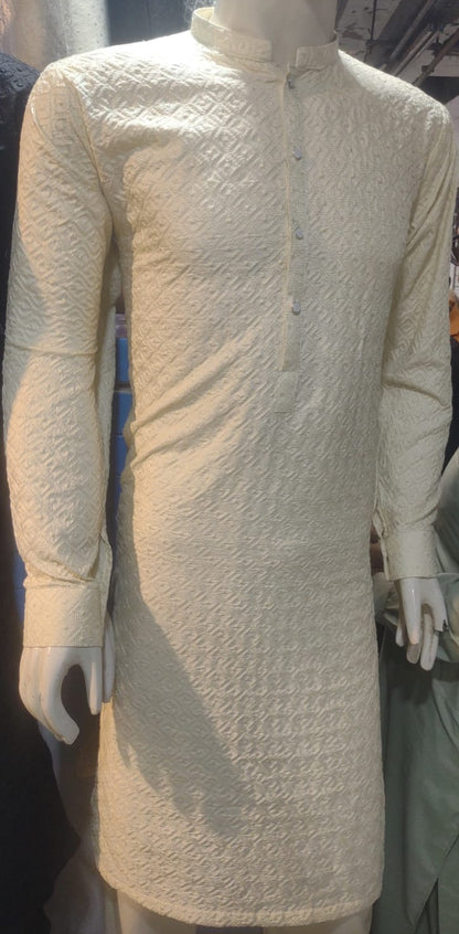 Chickenkari Suit (off white)